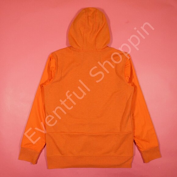Nike Clemson Tigers Jacket Mens M Orange Hoodie Side Line Full Zip Football New - Picture 3 of 10